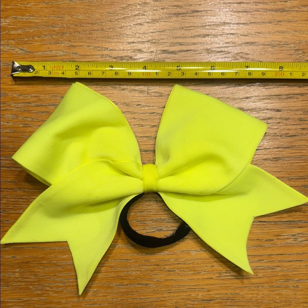 Sunny Yellow Kids Hair Bow